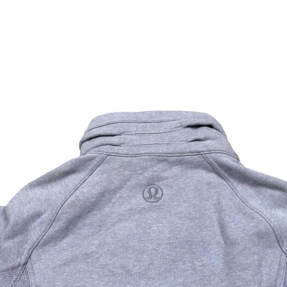 Lululemon Radiant Jacket II Women's 4 Purple Full Zip Cotton Fleece - Picture 6 of 10